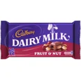 thumbnail image 5 of Cadbury Dairy Milk Fruit & Nut Milk Chocolate Bar 180g, 5 of 5