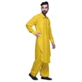 thumbnail image 4 of Atasi Pyjama Kurta Pathani pour Hommes Manches Longues Kurta Vêtements Décontractés, 4 of 5