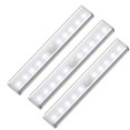thumbnail image 1 of 3PCS Cordless White Light Wardrobe Lamp Stripe 10 Beads LED Lamp Indoor Induction Wardrobe Lamp Light and Motion Sensing Wardrobe Lamp Battery Powered Magnetic Suction Lamp, 1 of 8