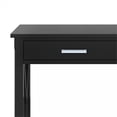 thumbnail image 4 of Simpli Home Kitchener Table Console en Bois Massif de 47 Pouces en Noir, 4 of 7