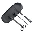 thumbnail image 2 of Abbracc Candle Accessory Set Candle Wick Trimmer 4 Pieces. Scissors + Lid + Hook + Tray, 2 of 7