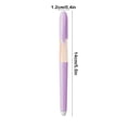 thumbnail image 3 of Purple No Sharpening Pencil With Eraser Eternal Pencil For Writing Drawing Durable Plastic Pencil With Replaceable Tip Beginner Practice Pencil For School Office 5.5 Inch Length, 3 of 6