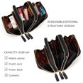 thumbnail image 4 of Small Crossbody Cell Phone Purse for Women, Mini Messenger Shoulder Handbag Wallet with Credit Card Slots,Black, 4 of 6