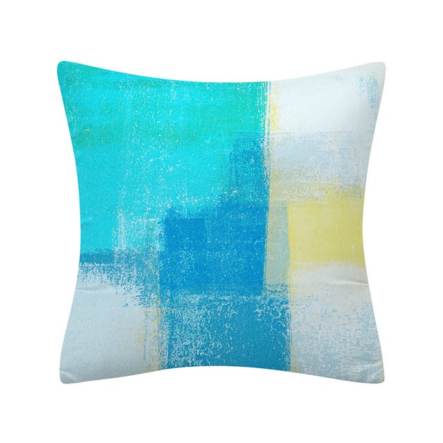 2 Pcs Abstract Pillowcase Throw Pillow Case Sofa Seater, 30*50cm #25