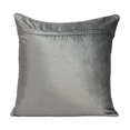 thumbnail image 2 of Parkland Collection PILL21354P Coussin Décoratif Carré Transitionnel Charbon Eris, 2 of 3