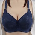 thumbnail image 1 of Saving Clearance 2025！Womens Plus Size Bras,Summer Clearance Bras for Womens,Woman's Printing Thin Style Ventilate Sweat Absorption Large Size Bras Without Steel Rim, 1 of 3