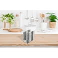 thumbnail image 3 of White & Grey Marble Napkin Holder, 3 of 3
