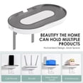 thumbnail image 2 of Router Stand TV Top Shelf Adjustable TV Top Shelf Mount TV Top Storage Bracket for DVD Player Remotes Wireless WiFi Mounting Bracket for Streaming Devices dutiful, 2 of 9