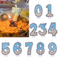 thumbnail image 3 of Birthday Candle Marine Beach Starfish Seashells Cake Topper for Kids Birthday` J7B0, 3 of 8