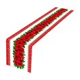 thumbnail image 4 of Pink Table Runner 33 cm x 180 cm Polyester Festive Dining Table Mat for Weddings Anniversaries and Holiday Gatherings, 4 of 7
