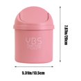 thumbnail image 3 of Chmadoxn Garbage Can, Trash Can Mini Desktop Trash Can Home Kitchen Desk Trash Can With Lid Debris Storage Cleaning Push-type Double Bucket Hidden Garbage Bag garbage can, 3 of 6