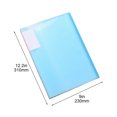 thumbnail image 3 of Jubipavy Brochure Loose-leaf Transparent Plastic Folder Home Office, 3 of 5