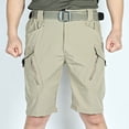 thumbnail image 1 of DPTALR Men's Summer Color Outdoors Casual Multi-pocket Sport Shorts Pants, 1 of 9