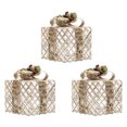 thumbnail image 1 of Thinsony 3pack/lot Iron Wire Christmas Tree Bottom For Stable Placement Wide Application Christmas Decoration Linen, 1 of 6