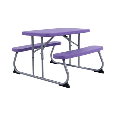 LIFETIME - Table de pique-nique extérieure pour enfants en lavande
