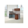 thumbnail image 2 of Bush Business Furniture Office in an Hour Poste de Travail de Cubicule 65W x 33D avec Rangement, Cerisier Hansen, 2 of 7