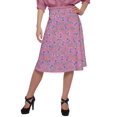 thumbnail image 1 of Moomaya Jupes Imprimées pour Femmes Jupe Longueur Genou pour Filles Vêtements Décontractés, 1 of 5