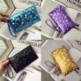 thumbnail image 4 of Women Wallet PU Leather Purses geometric pattern zip wallet Zipper Closing wallet Handbag Girl Ladies Geometric Pattern Handbag, 4 of 8