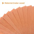 thumbnail image 3 of Homoyoyo 10pcs Cedar Chips for Closets and Drawers Cedar Sheets Moisture Control, 3 of 6