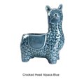 thumbnail image 2 of Wweixi 1/2/3 Animal Shape Pots Durable Materials For In Garden For Small Spaces Eco-friendly Crooked Head blue 1 Pc, 2 of 6