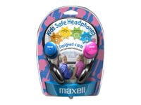 Maxell Kids Safe KHP-2 - Headphones - on-ear - wired - 3.5 mm jack