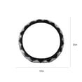 thumbnail image 3 of Chmadoxn Summer Steering Wheel Cover, Rhinestone Steering Wheel Cover With Crystal Diamond For Women, Sparkling Car Wheel Protector Universal Fit 14-15 Inches Steering Wheel Covers, 3 of 9
