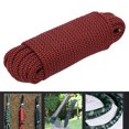 thumbnail image 4 of Survival Cord, 9 Core Paracord, Paracord, For Fixing Tents Outdoor 20M Red, 4 of 8
