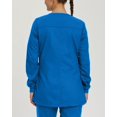 thumbnail image 2 of Landau ProFlex Veste de Sarrau pour Femmes : Coupe Moderne Ajustée, Extensible, devant à Boutons-Pression, Col Ras du Cou, Sarraus Médicaux 3038, 2 of 5