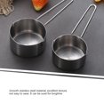 thumbnail image 3 of Raindrops Dry Measuring Cups Stainless Steel Kitchen Measuring Set 1Set, 3 of 8