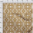 thumbnail image 3 of oneOone Georgette Viscose Dark Mustard Fabric Ikat Sewing Craft Projects Fabric Prints By Yard 42 Inch Wide, 3 of 4