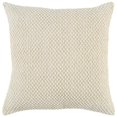 thumbnail image 1 of HomeRoots 403489 Coussin Décoratif Moderne Texturé en Nubby Naturel et Beige, 1 of 1