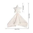 thumbnail image 1 of Btomtd Infant Cloth Soothing Handkerchief Infant Sleeping Doll Soothing Handkerchief, Beige, 1 of 5