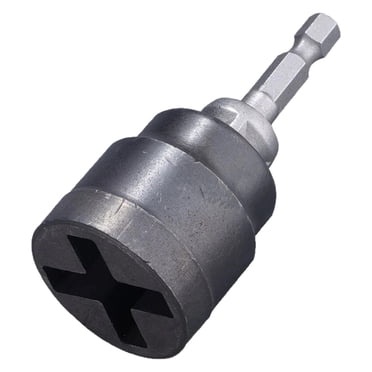 Cxui Adaptateur de Prise Stabilisatrice, Entraînement Carré, Outil d'Adaptation de Perceuse pour Remorque de VR Robuste, pour Levage et Abaissement Rapides (1 Pcs) Noir