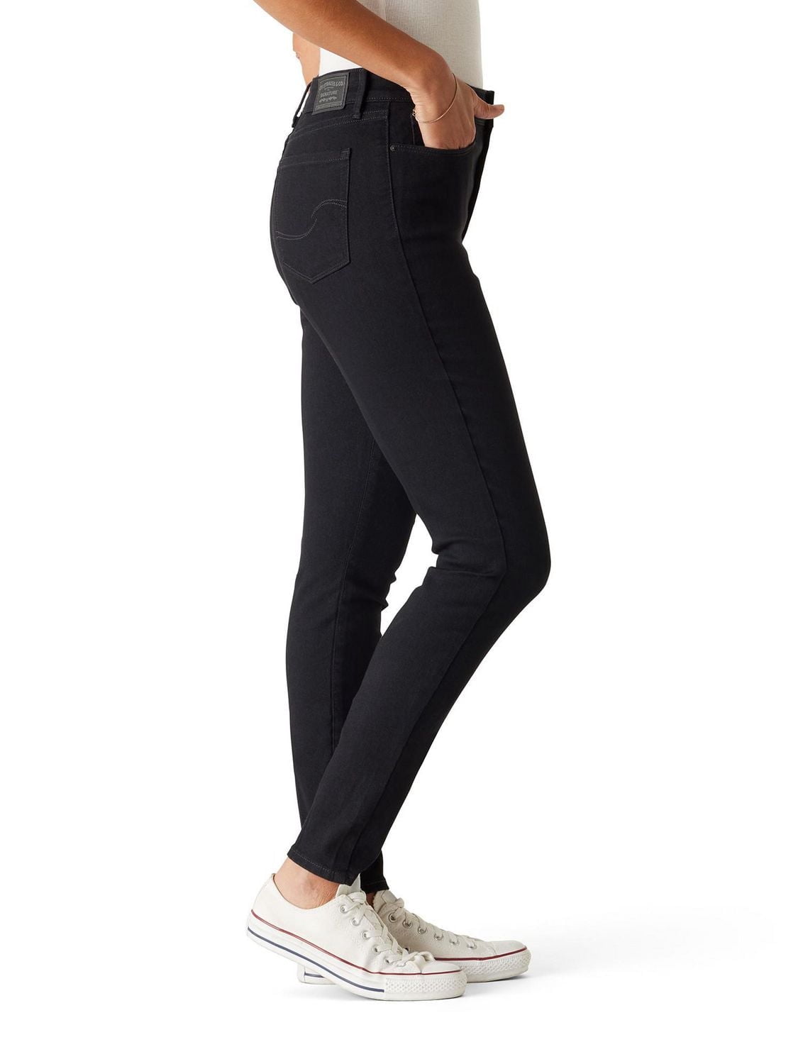 Jean taille haute filiforme pour femme Levi Strauss SignatureMC