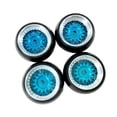 thumbnail image 2 of RC Wheel Rim Tires Rc Tires 4WD Crawler Rally Car for Wltoys K969 K989 P929 1/28 Scale Buggy Hobby Blue, 2 of 4