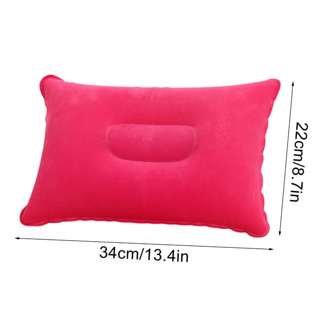 Oreiller Gonflable Oreiller Gonflable Oreiller Gonflable pour le Camping Oreiller de Camping avec Surfaces Floquées Coussin Gonflable pour Voyage Randonnée Plage Plein Air Pêche