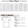 thumbnail image 3 of CHUANK Chemises pour Femmes Dames Liquidation T-Shirts d'Été Décontractés pour Femmes Col Rond Manches Courtes Imprimé Floral Chemise Ample Hauts, 3 of 6
