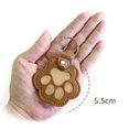 thumbnail image 3 of Wzzjkit Porte-Clés de Rangement pour Chien Mignon Porte-Clés en Cuir Patte Porte-Clés Souvenir de Poils d'Animaux Porte-Clés Collection Commémorative Unique Cadeaux Commémoratifs pour Sac à Main Patte Clé, 3 of 7