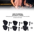 thumbnail image 3 of 6Pcs Guitar Machine Handle Tuning Key Button,Metal Machine Head Buttons Replacement For Acoustic Electric Guitar, 3 of 8