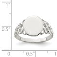 thumbnail image 2 of Bague Chevalière en Argent Sterling 925, 2 of 2