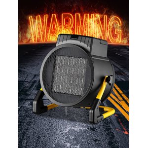 Space Chauffe-eau, 2000W Chauffe-glace électrique, chauffage portable avec angle réglable de 135°,