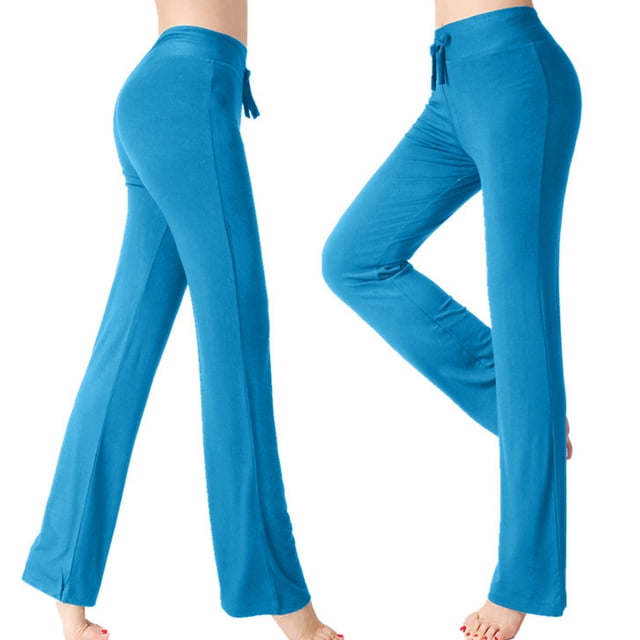 AherBiu Sweatpants for Womens High Waisted Drawstring Slim Fitted Casual Trousers Fall Solid Color Workrout Yoga Pants