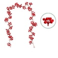 thumbnail image 2 of Dvkptbk P lastic rattans Christmas Rattan Decoration Winding Simulation Rattan Branches Year Berries Red Fruit Christmas Rattan Home Decor Christmas Decorations, 2 of 6