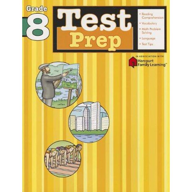 Préparation de Test : Grade 8 (Apprentissage Familial Flash Kids Harcourt)
