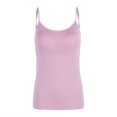 thumbnail image 1 of ITFABS Débardeurs Rembourrés pour Femmes Hauts à Bretelles en Modal Camisole Rehausseur Soutien-Gorge Gilet, 1 of 5