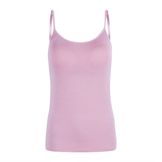 ITFABS Débardeurs Rembourrés pour Femmes Hauts à Bretelles en Modal Camisole Rehausseur Soutien-Gorge Gilet