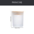 thumbnail image 2 of Contenant Vide pour Bougie en Verre avec Couvercle, 2 of 6