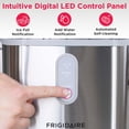 thumbnail image 3 of Frigidaire 33 lbs. Nugget Ice Maker, Self-Cleaning Countertop Ice Machine, Stainless Steel, 3 of 14