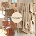 thumbnail image 3 of Bath Towel Comfortable Super Absorbent Quick Dry Microfiber 70x140cm Pineapple Check Large Beach Towel Daily Use, 3 of 10