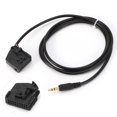 thumbnail image 1 of 3.5mm  Input Adapter Cable MP3 Connector Fit for   CLK SL SLK W168 W202 W203 W208, 1 of 8